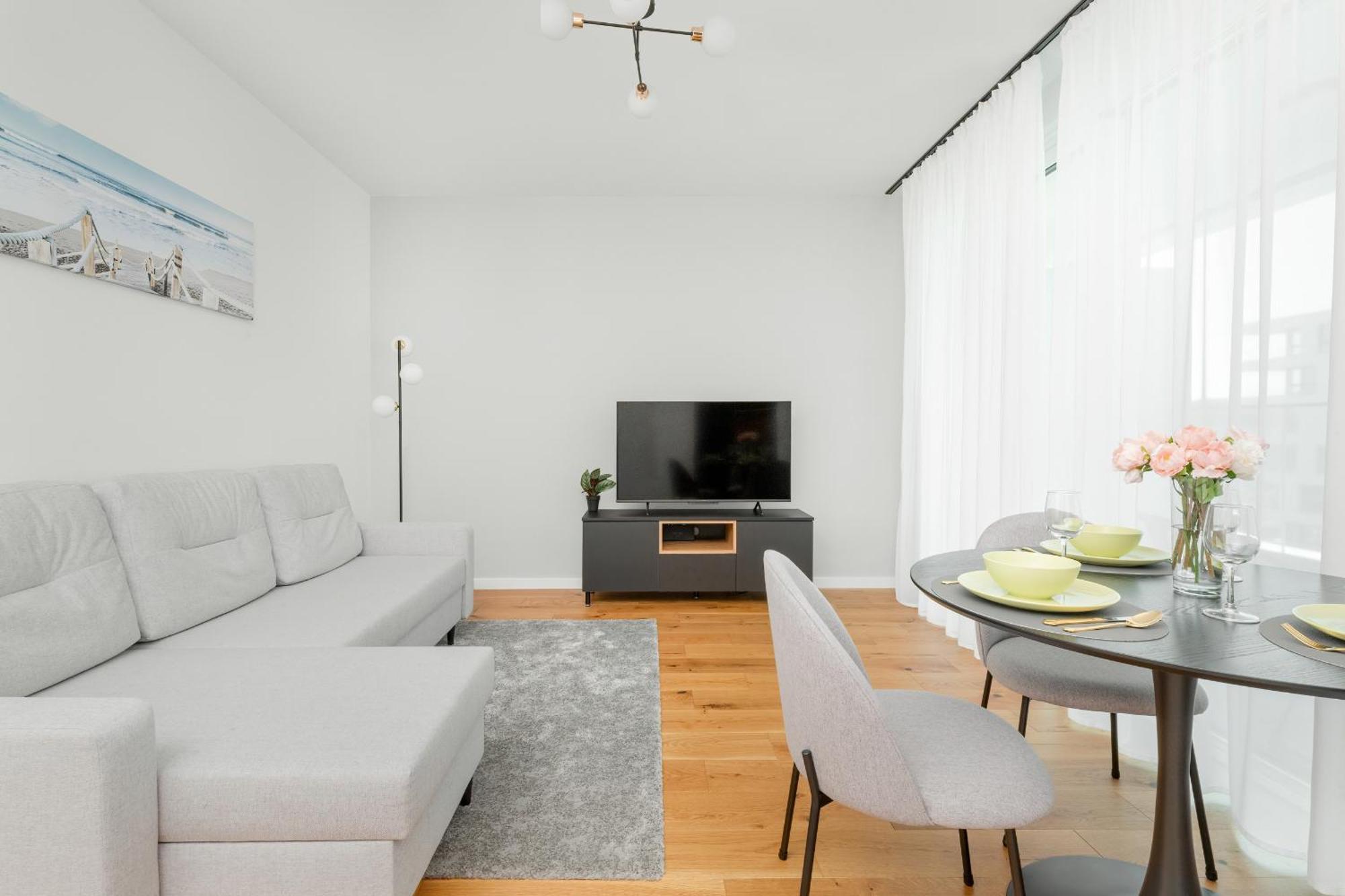 Apartament Na 15 Pietrze Z Widokiem Na Zatoke W Gdyni I Parkingiem By Noclegi Renters Gdynia Luaran gambar
